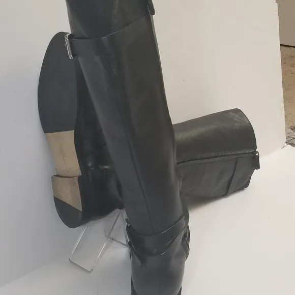 Cole Haan Black Nike air Knee High boots