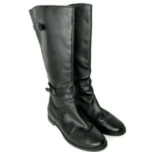 Cole Haan Black Nike air Knee High boots