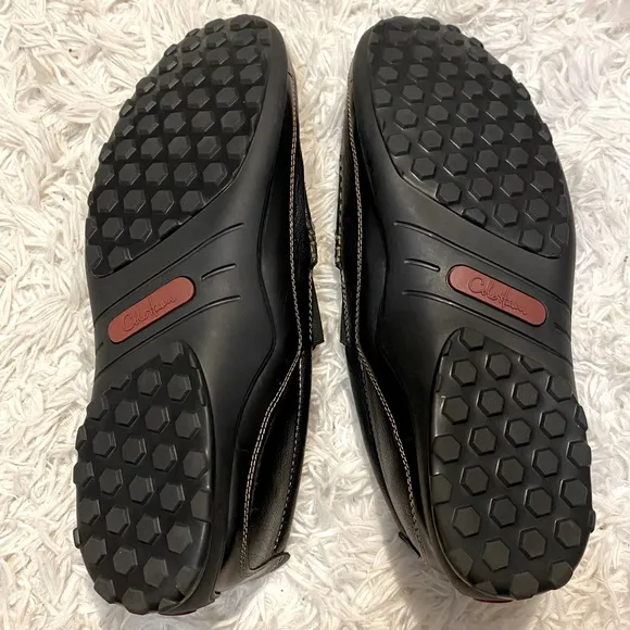 Cole Haan Black Tucker Venetian Slip On Loafer