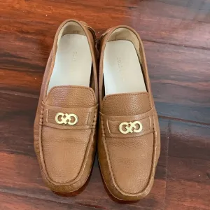 Cole Haan Brown Leather Loafers Size 8B