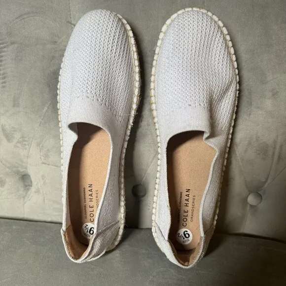 COLE HAAN Cloudfeel Stitchlite Espadrilles Halogen Blue Knit Size‎ 9 1/2 NEW