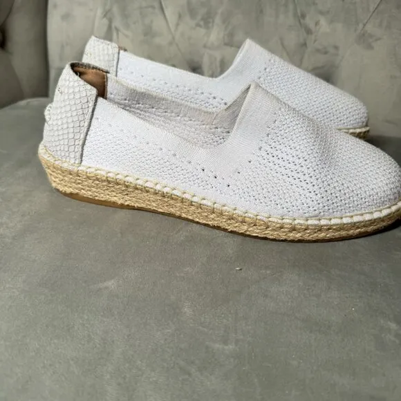 COLE HAAN Cloudfeel Stitchlite Espadrilles Halogen Blue Knit Size‎ 9 1/2 NEW