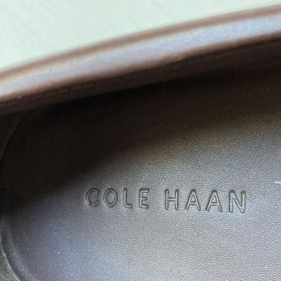 Cole Haan | Cole Haan Brown Leather Tucker Venetian Slip On Men’s Loafers