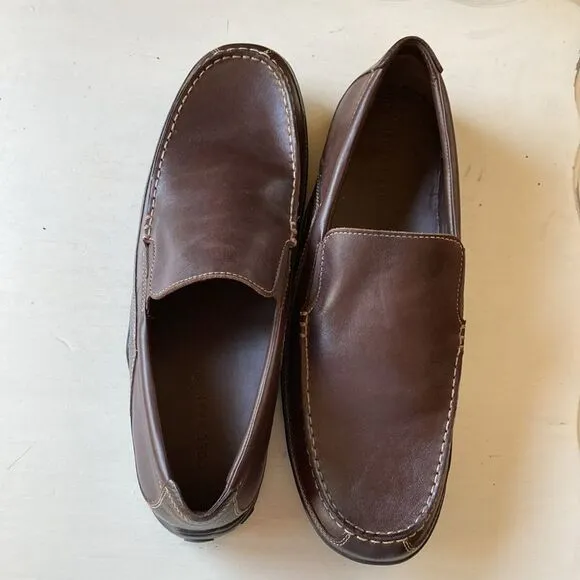 Cole Haan | Cole Haan Brown Leather Tucker Venetian Slip On Men’s Loafers