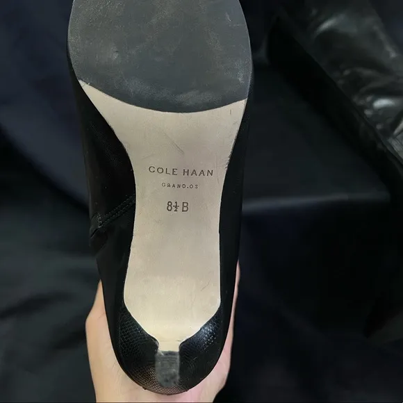 Cole Haan Knee High Leather Boots
