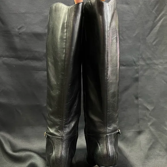 Cole Haan Knee High Leather Boots