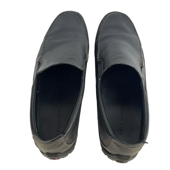 Cole Haan Mens Black Venetian Loafer Size 14 Driving Loafers