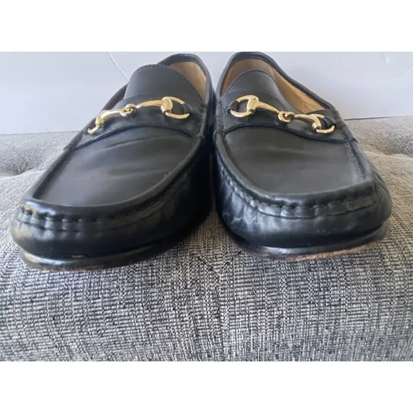 Cole Haan Men's Size 11 Wide Black Dress Shoes Loafers