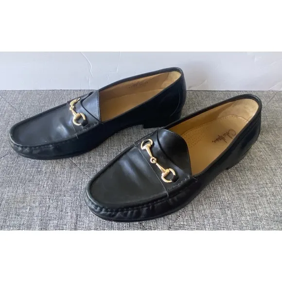 Cole Haan Men's Size 11 Wide Black Dress Shoes Loafers
