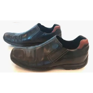 Cole Haan Zeno‎ Slip On Leather Loafers C02934 - Black 9.5 M EUC
