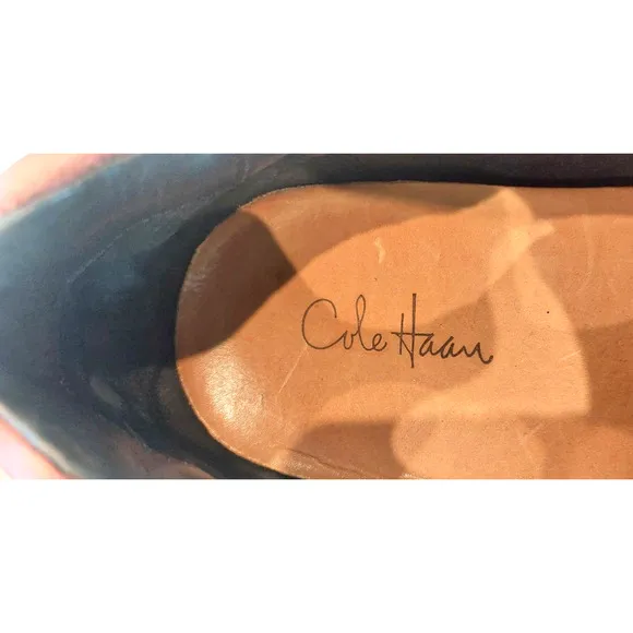 Cole Haan Zeno‎ Slip On Leather Loafers C02934 - Black 9.5 M EUC