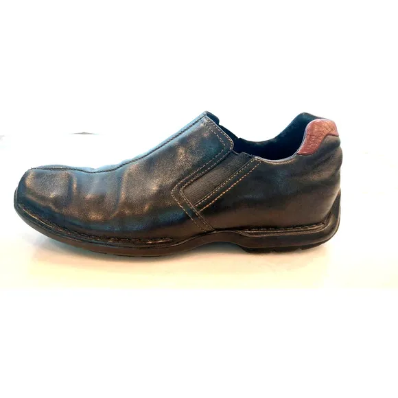 Cole Haan Zeno‎ Slip On Leather Loafers C02934 - Black 9.5 M EUC