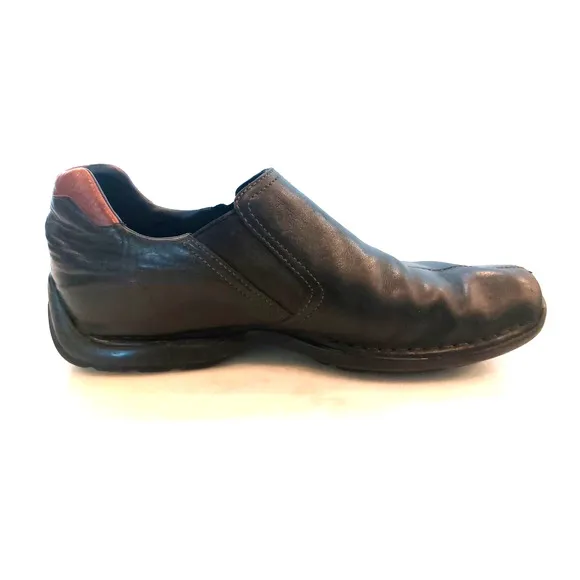 Cole Haan Zeno‎ Slip On Leather Loafers C02934 - Black 9.5 M EUC