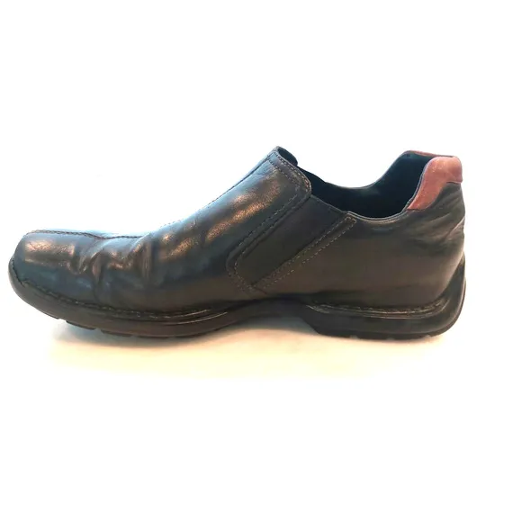 Cole Haan Zeno‎ Slip On Leather Loafers C02934 - Black 9.5 M EUC