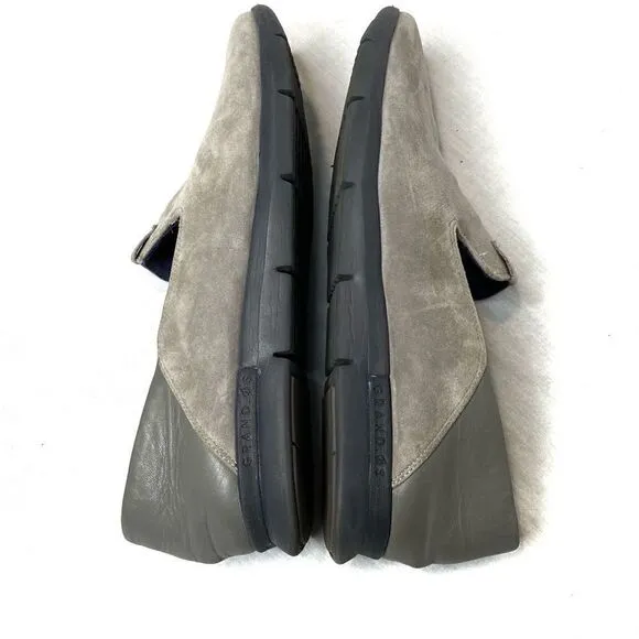 Cole Haan gray grand horizon slip on loafers size 8.5B