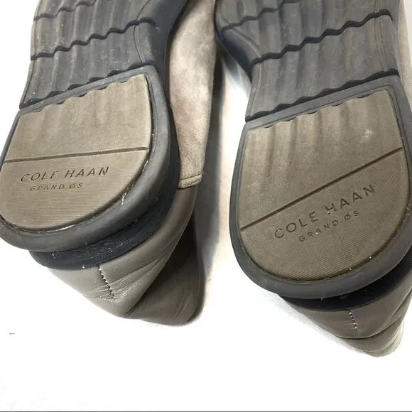Cole Haan gray grand horizon slip on loafers size 8.5B