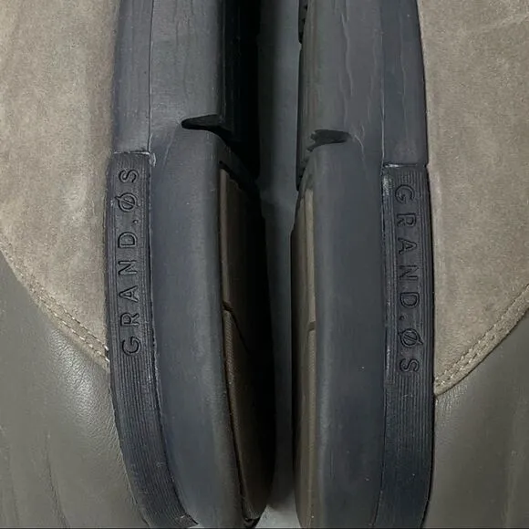 Cole Haan gray grand horizon slip on loafers size 8.5B