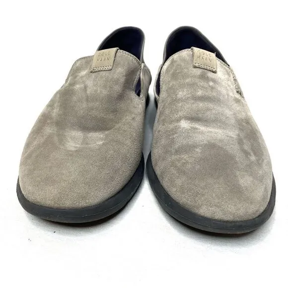 Cole Haan gray grand horizon slip on loafers size 8.5B