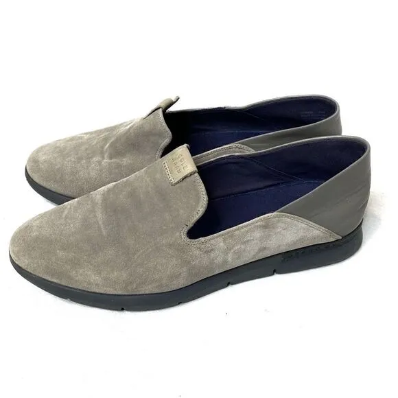 Cole Haan gray grand horizon slip on loafers size 8.5B