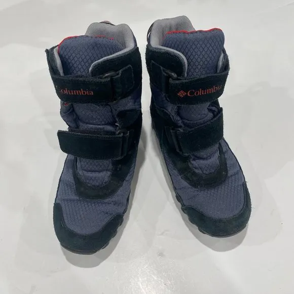 Columbia youth, size 6, Parker's Peak Boots  waterproof in grey and black.