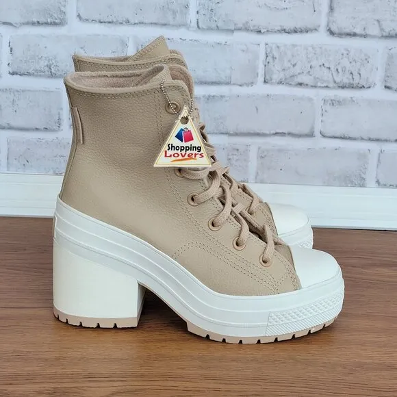 ⭐Converse Chuck 70 De Luxe Platform Weatherized Leather 7.5 Women Shoes A12345C
