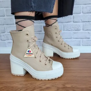 ⭐Converse Chuck 70 De Luxe Platform Weatherized Leather 7.5 Women Shoes A12345C