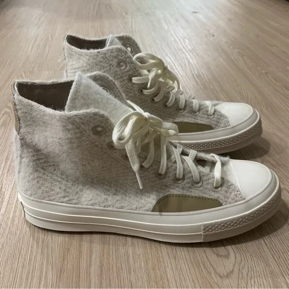 Converse chuck cozy utility platform high top sneaker