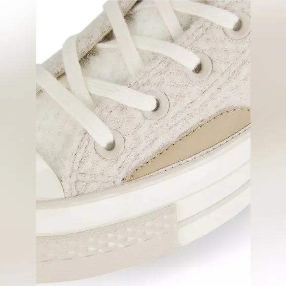 Converse chuck cozy utility platform high top sneaker