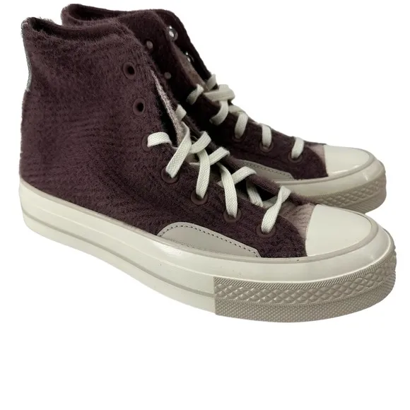 Converse Chuck Taylor 70 Fuzzy Utility Hi Top Sneakers 8 Women 6 Men New in Box