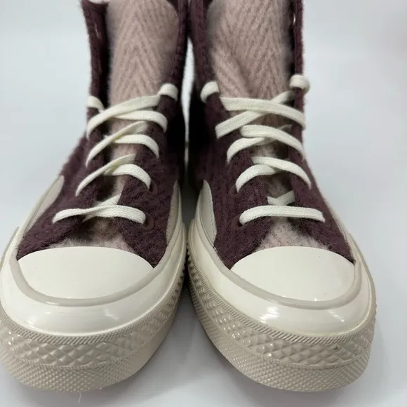 Converse Chuck Taylor 70 Fuzzy Utility Hi Top Sneakers 8 Women 6 Men New