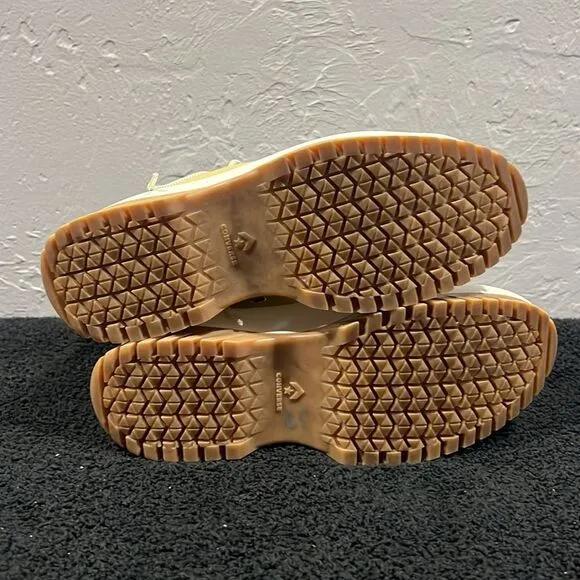 🔥 CONVERSE Chuck Taylor All Star Lugged 2.0 Utility High Sneaker Gold Women Sz