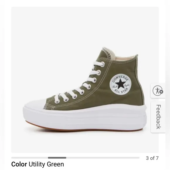 CONVERSE CHUCK TAYLOR ALL STAR MOVE PLATFORM SNEAKERS
