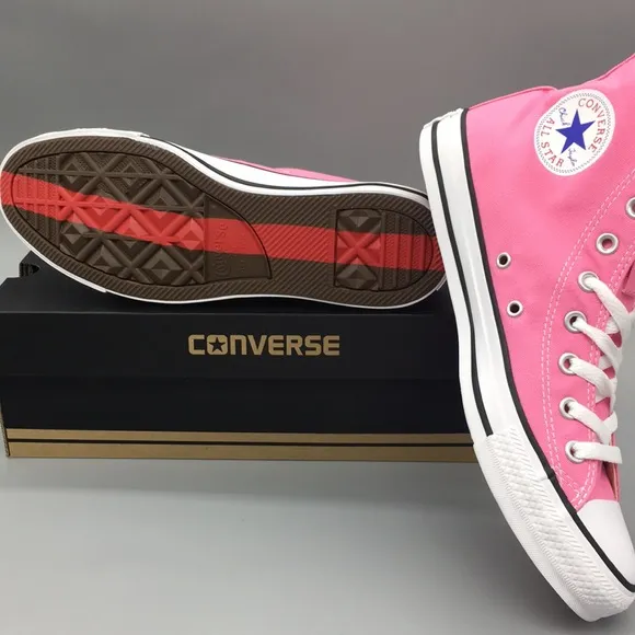 Converse CTAS Hi pink/white/blue WMNS sneakers