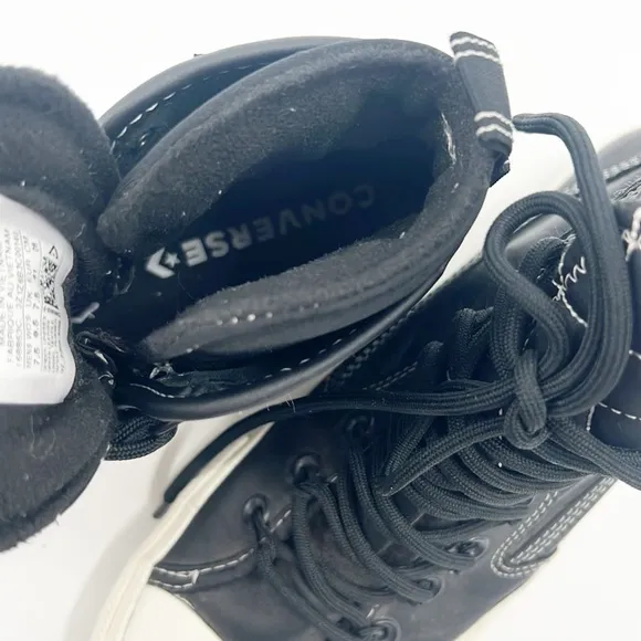 Converse CTAS Utilitity all Terrain Hi 168863C Black waterproof Womens size 9.5