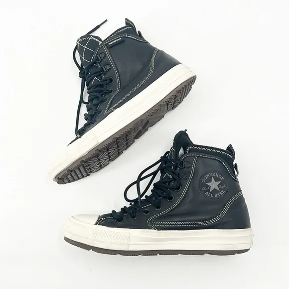 Converse CTAS Utilitity all Terrain Hi 168863C Black waterproof Womens size 9.5
