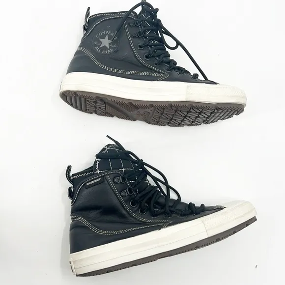 Converse CTAS Utilitity all Terrain Hi 168863C Black waterproof Womens size 9.5