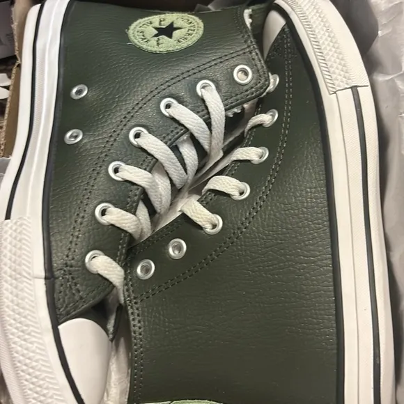 Converse Kids Leather Lined Utility High Top Shoes