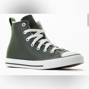 Converse Kids Leather Lined Utility High Top Shoes
