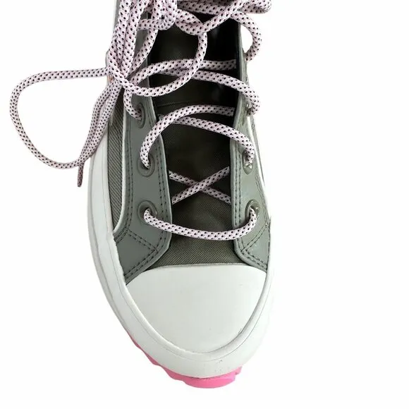 ⭐Converse Run Star Hike Platform Utility Twist Sz 8 Women's Shoes Olive A09223C