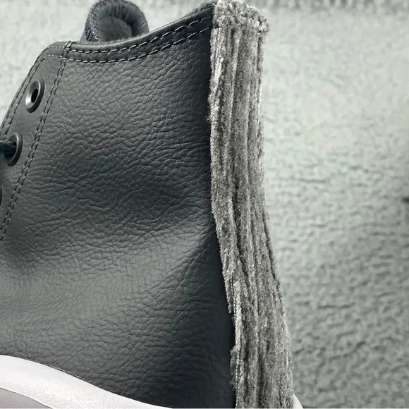 CONVERSE CTAS MOVE Hi Shoes Platform Sneakers Leather Utility Grey‎ Womens 8.5