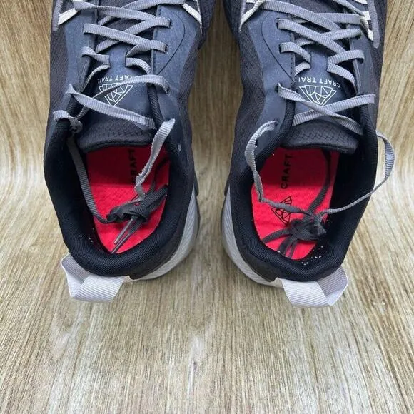 Craft ADV Nordic Trail Men's Size 9 Athletic Running Shoes‎ Sneakers Black Gray
