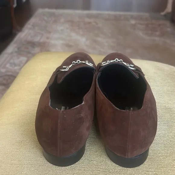 Creazioni Artigiane Wide Fit Loafer Brown Suede w/ Buckle  Size 9.5 / EU 40