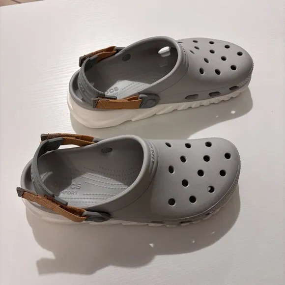 Crocs Men's Duet Max II clogs sandals grey