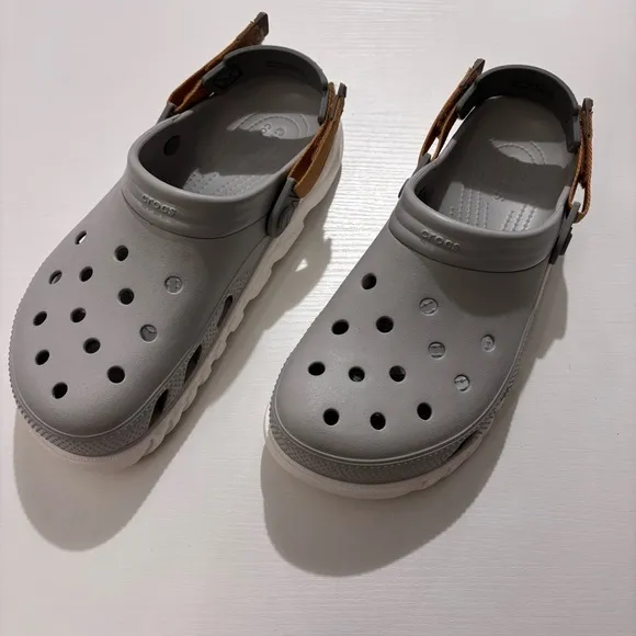 Crocs Men's Duet Max II clogs sandals grey