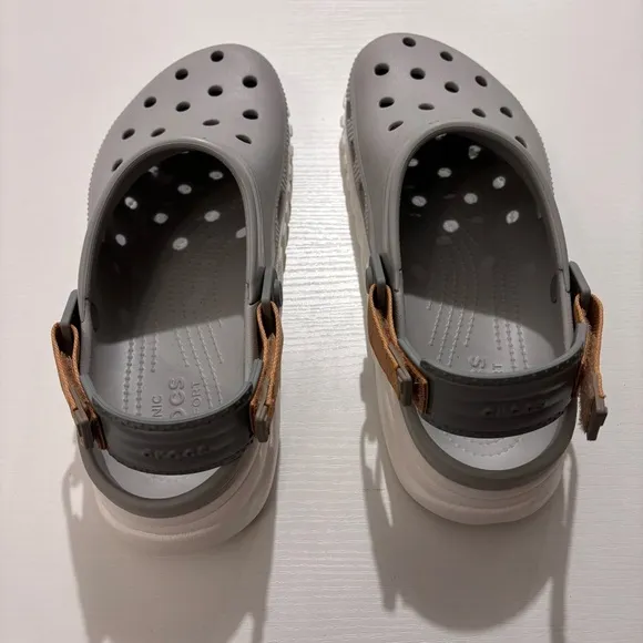 Crocs Men's Duet Max II clogs sandals grey