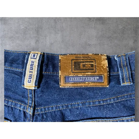 Culture Jeans Y2K Carpenter Denim 30x24.5 Dark Wash Baggy Skater Vintage Utility