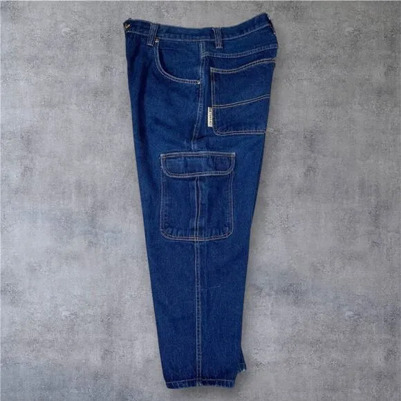 Culture Jeans Y2K Carpenter Denim 30x24.5 Dark Wash Baggy Skater Vintage Utility