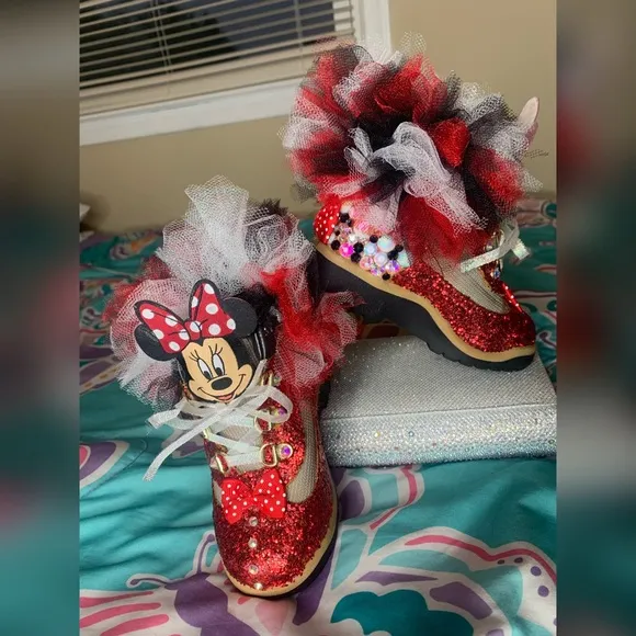 Customized Mickey Mouse Timberland