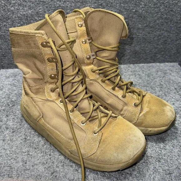 Danner Tachyon 8&quot; Coyote Desert Sand Tan Leather Tactical Boots Men's Size 6 D‎