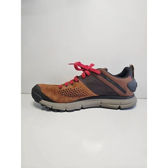 Danner Trail 2650 3&quot; 61272 Brown Red Low Hiking Sneakers Men's 10 Excellent Cond